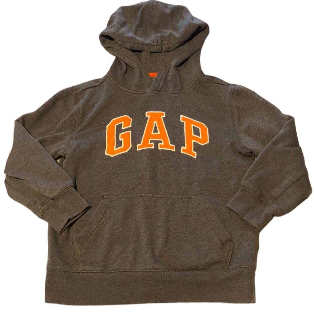 GAP Kids Small Gray Hoodie Sweatshirt